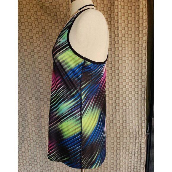 Fila Women's Tank Top Large Racerback V-Neck Activewear Multi-Color NWOT - Picture 3 of 6